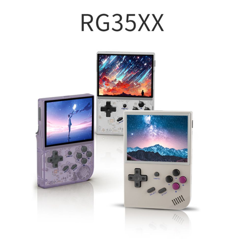 Anbernic RG35XX Handheld Game Console 3.5 Inch Screen 64GB Portable Retro Classic Handheld Game Player For PS1/SFC miyoo mini v3