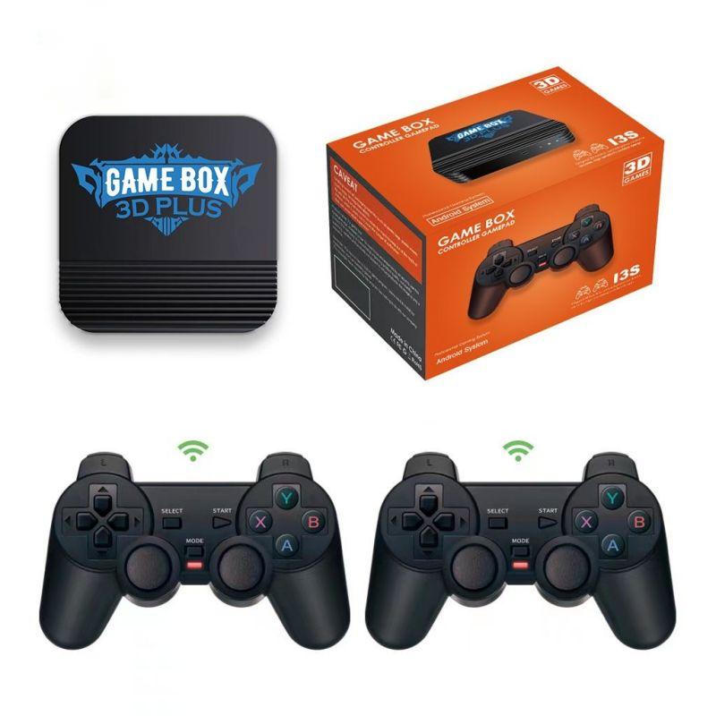 2023 new I3S Video Game Box 30000+ Games 4k 3d 64GB Family Retro Classic game Console For PSP/N64/DC