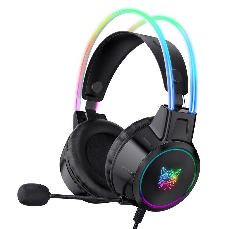 Onikuma X15 PRO high end camo pc dongguan mic hedset gaming headset & headphones with electrostatic sound driver