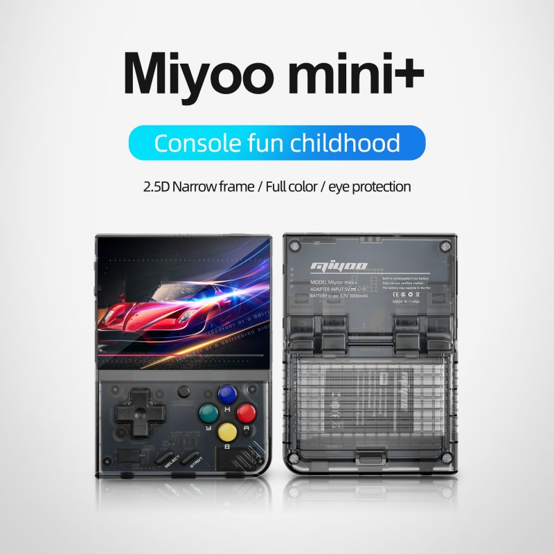 Latest Miyoo Mini+ V3 Plus 3.5 Inch MIYOO MINI+ Retro Handheld Game Console Open Source Miyoo Mini Plus Classic Video Game